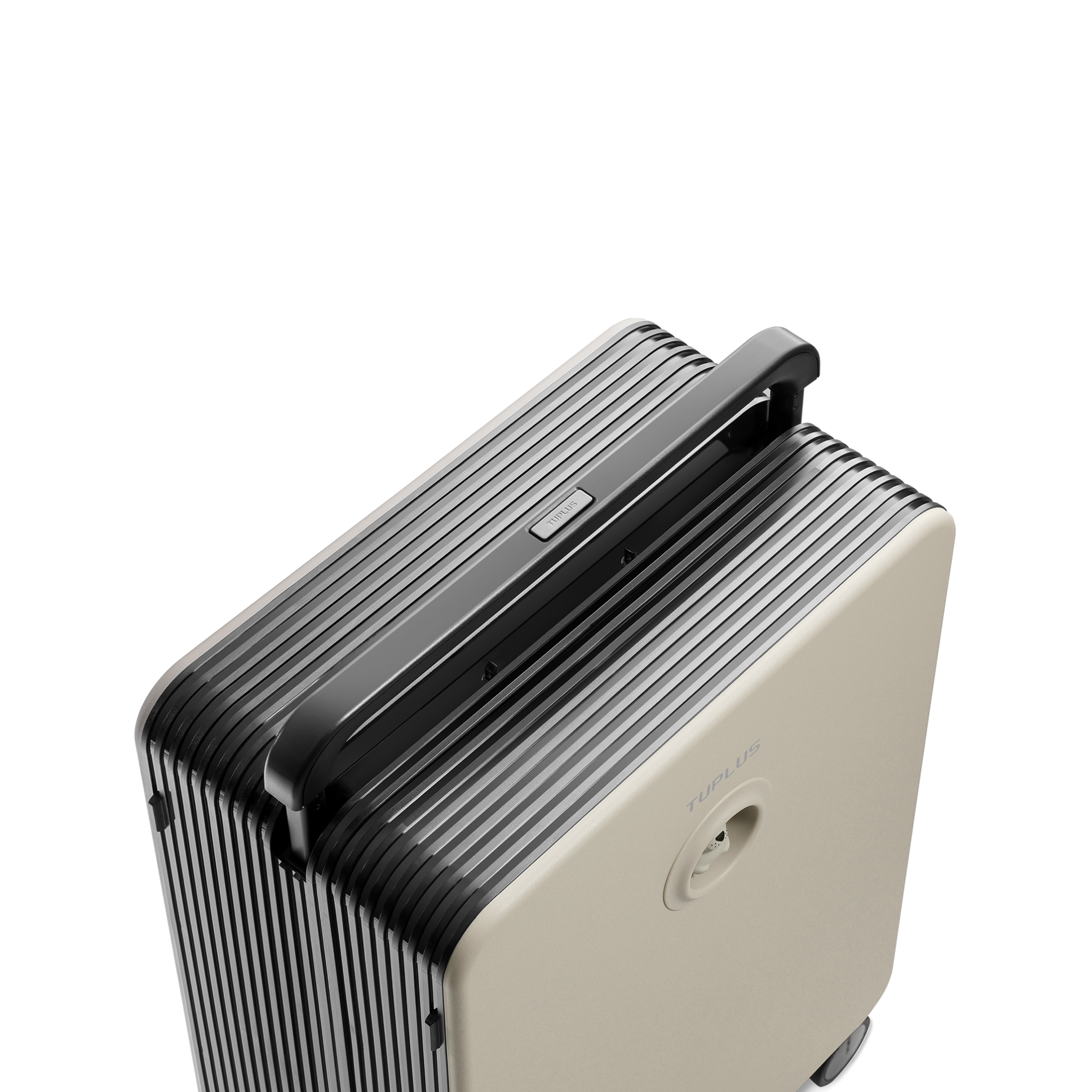 TUPLUS Balance Medium Checked Suitcase with Animal Figurine Inset - TUPLUS Offical Store